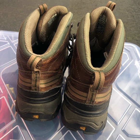 Keen 1002249 Utility Men's Brown Leather Waterproof HWork Boots Outdoor Size 8.5 - Picture 7 of 13